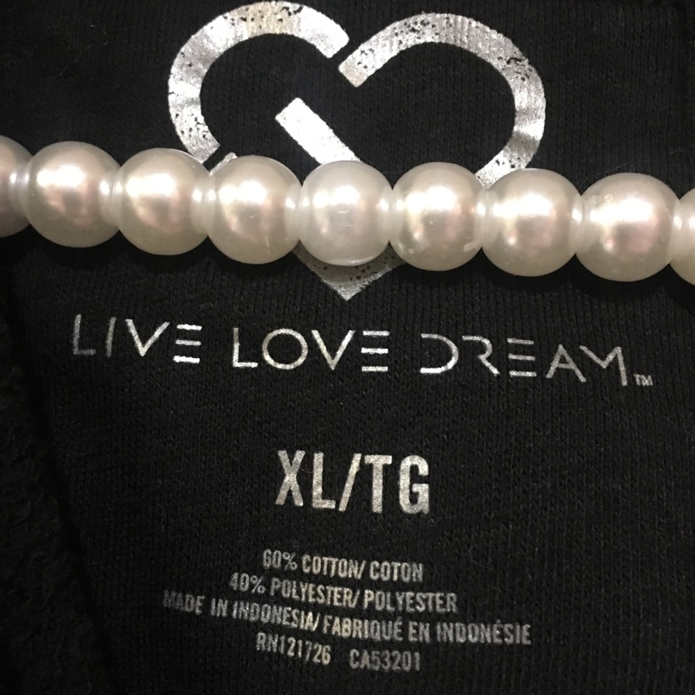 New Aeropostale bling hoodie size xl - Picture 3 of 4